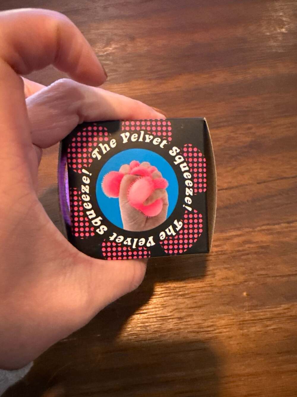 Schylling NeeDoh Fuzz Ball Flower Power Neon Pink Sensory Fidget Toy - Picture 4 of 5